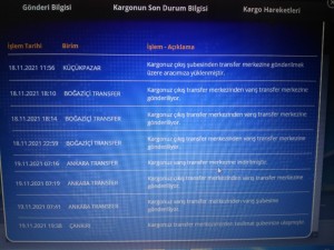 Aras Kargo Hiç Umursamıyorlar