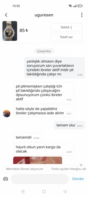Gardrops İade Alınmayan Kusurlu Eksik Ürün