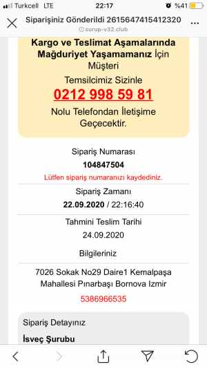 İsveç Şurubu İade Garantisi Olduğu Halde Geri Almıyorlar