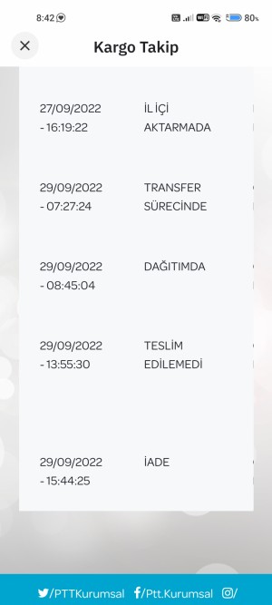 Epttavm İade Ücretim 20 Gündür Gönderilmedi