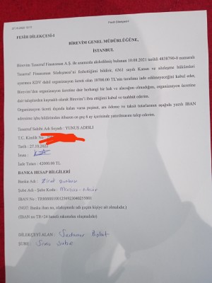 Birevim İade Yapılmıyor