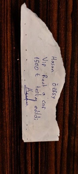 Vip Rent A Car İade