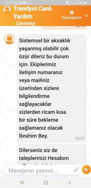 Trendyol İademi Yaptığım Ödememi Yapmıyor