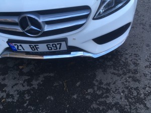 Mercedes İç Aksamda Ve Ön Dış Tampon Mikelajlarında Kendiliğinden Buruşma Ve Sunroof Mekanizmasında Bozulma.