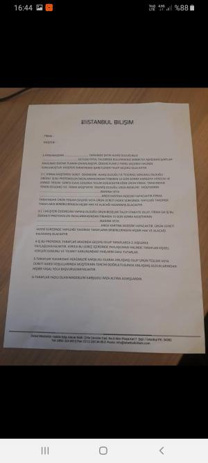 İstanbul Bilişim Ne Maillere Ne De Telefonlara Cevap Veriyorlar