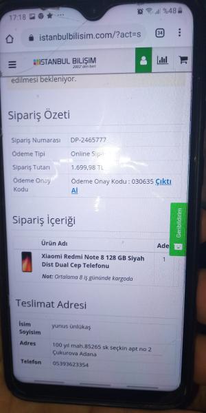 İstanbul Bilişime Ulaşılmıyor