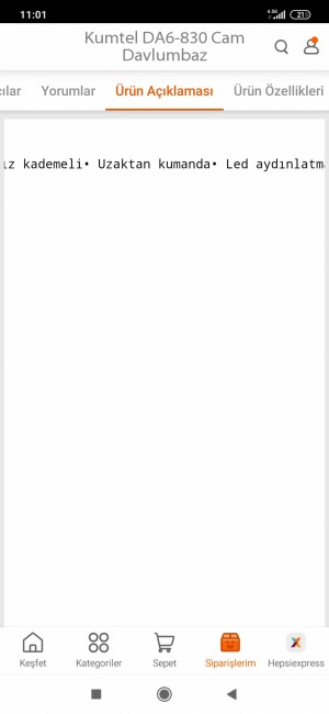 Hepsiburada Ürünü Uzaktan Kumandalı Diyerek Aldım Ama Montajdan Sonra Öğrendim Ki Uzaktan Kumandalı Değil.