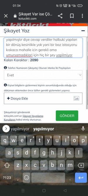 Vodafone İnternet Çekmeme Sorunu