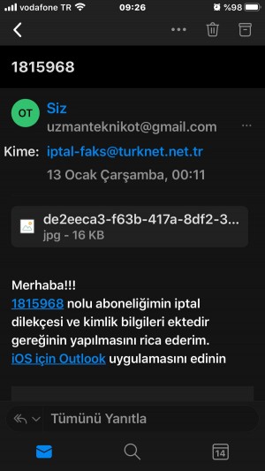 Türknet İptal Etmiyorlar
