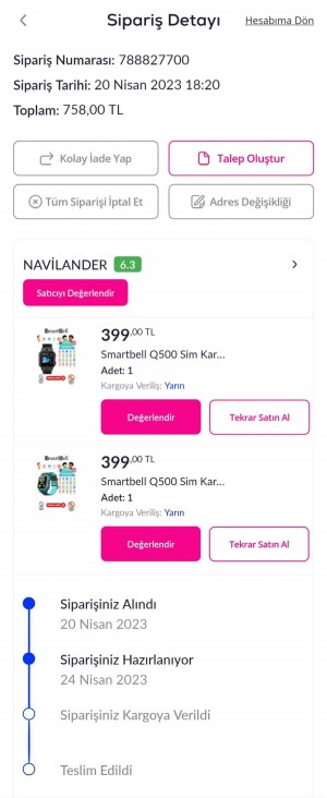 Türkiye İş Bankası - Pazarama Ve Navilander Şikayet