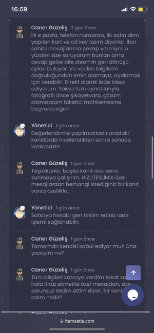 İtemsatis.com 950 Tl