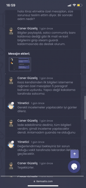 İtemsatis.com 950 Tl