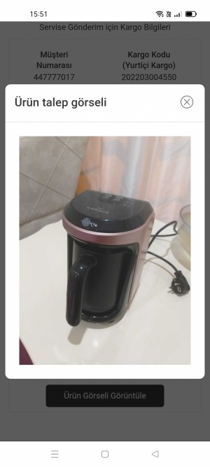 Karaca Hups Kahve Makinesi