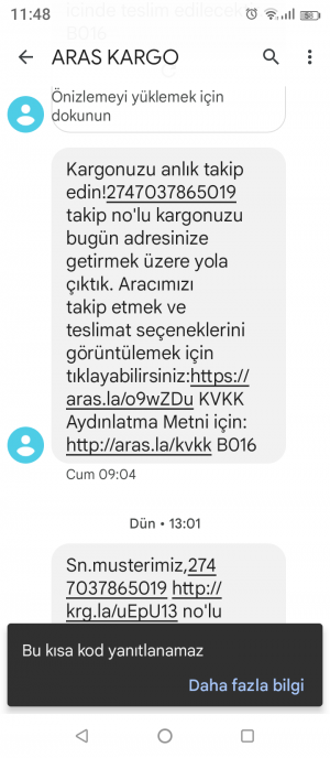 Aras Kargo Kargo Çalışanının Keyfi