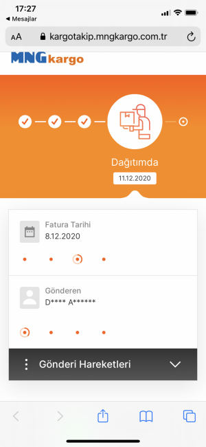 Mng Kargo Kargolarımın Eve Teslimatının Yapılmaması Ve Şubeden Alınız Demeleri