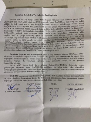 Mng Kargodaki Kargom Başkasına Teslim Edildi