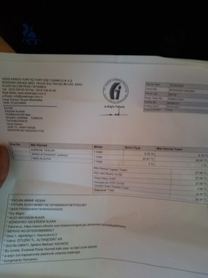 Aras Kargo Kargonun İade Gelmesi