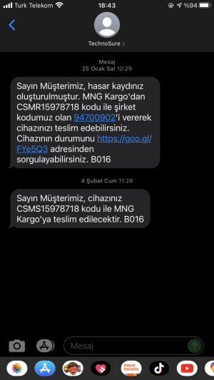 Mng Kargo Kayıp Çalıntı