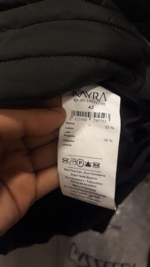 Kayra Marka Aldığım Kışlık Kapitone Montun İçindeki Tüyler Daha İki Kere Giydikten Sonra Dışarı Çıktı