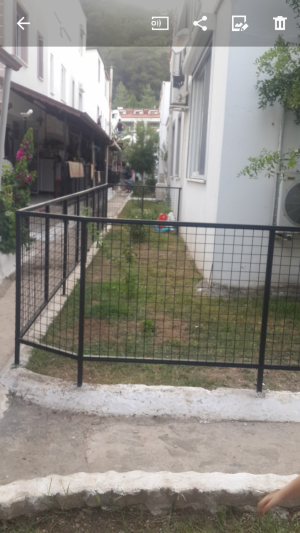 Barışkent Sitesi (Muğla-Marmaris) Kendime Ait Evimin Bahçesine Müdahale