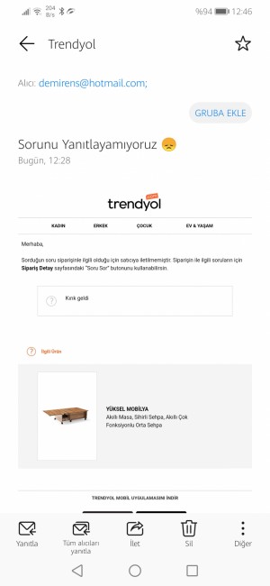 Trendyol Kırık Ürün