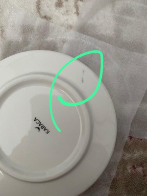 Karaca 6 Kişilik Satürn Gold Fincan Takımı Kusurlu Ürün