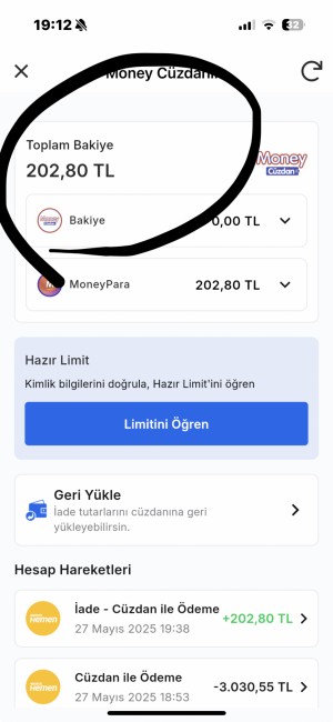 Migros Hemen İptal Olan Sipariş Ücretimi Yatırmıyor !!!!