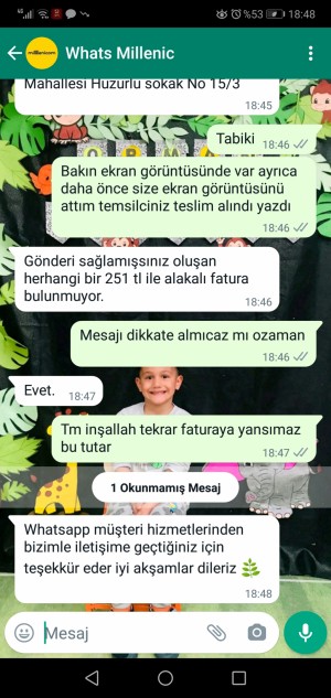 Millenicom Modem Teslim Etmeme Rağmen Ücretlendirme Yaptılar
