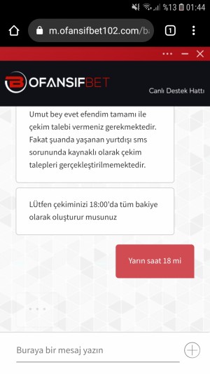 Ofansifbet.com Oynamadan Okuyun
