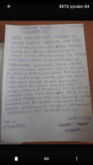 Ordu Altınordu Vodafone Red İletişim Bayisi