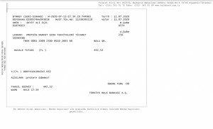 Protein Market Ortada Ne Kargo Var Ne Para