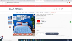 Bella Maison Pamuk Denilip Polyesterli Çıkan Pike Ve Berbat Ötesi