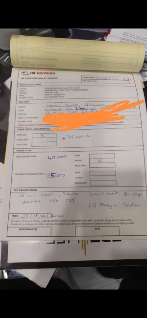 Nk Karavan Para İademi Yapmıyorlar