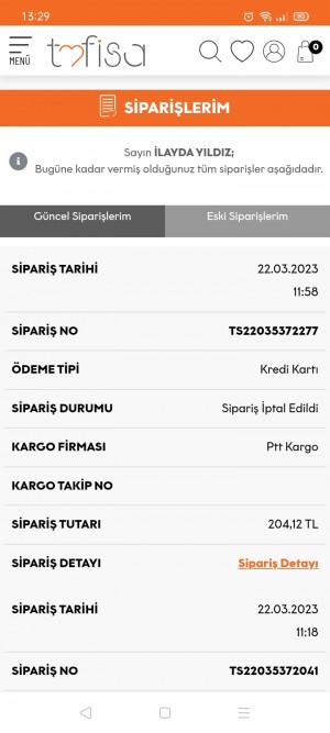 Tofisa Para İadesi Yapılmadı 15 Gündür