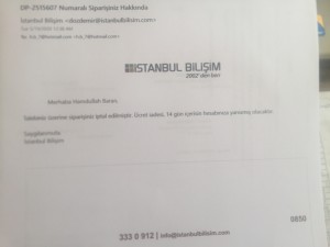 İstanbul Bilişim Para İadesi