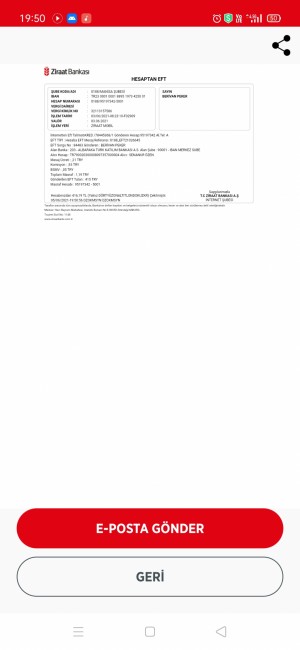 Yusem Butik Para İadesi