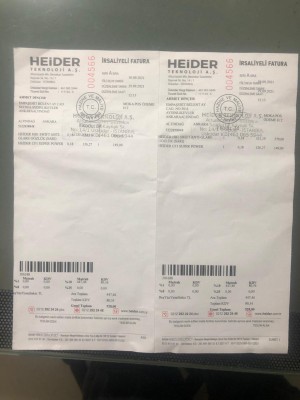 Heider Teknoloji A.ş. Para İadesi