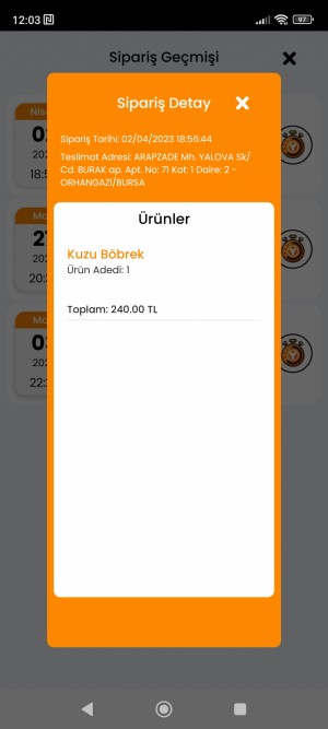 Köfteci Yusuf Para İadesi