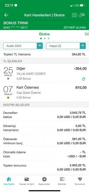 Garanti Bankası Para Kesme