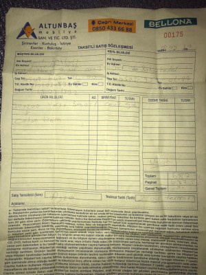 Parayı Nakit Alan Ürünü 3 Aydır Göndermeyen Bellona Vizyonsuzluğu