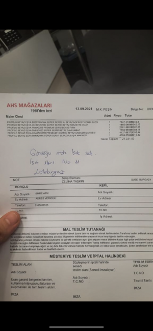 Profilo Bayisi Ahs Mağazalarından Çeyiz Aldık Ne Ürün Geldi Ne Çeyiz