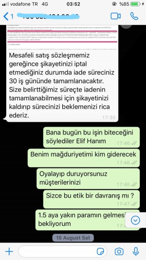 Protein Market Tarafından Tehdit Edildim.