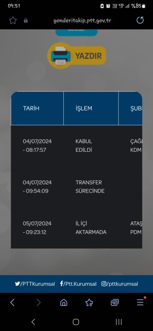 Ptt Dağıtım Merkezi Ataşehir 5 Gündür Kargoyu Göndermedi
