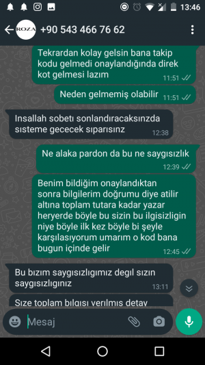 Roza Butik Satış Personelinden Müşteriye Karşı Olan Saygısızlığı