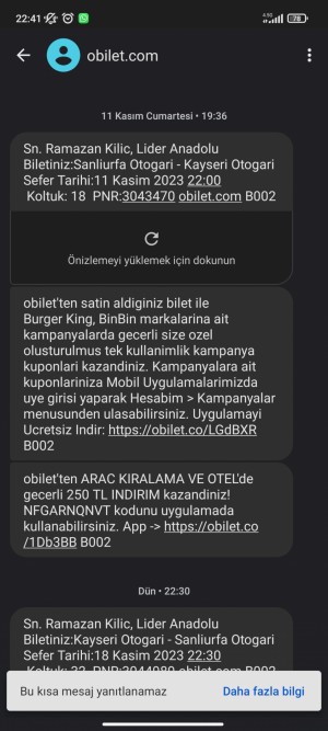 Lider Anadolu Turizm Şikayet