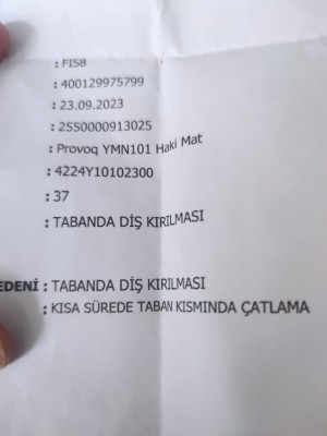 Ayakkabı Dünyası Şikayet Red Yemesi