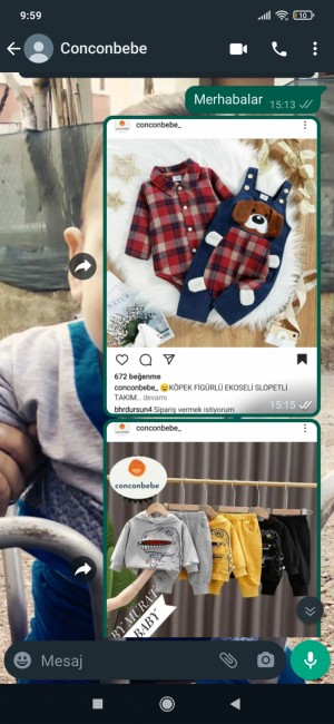 Conconbebe_ Sipariş Dışı Ürün Gönderimi