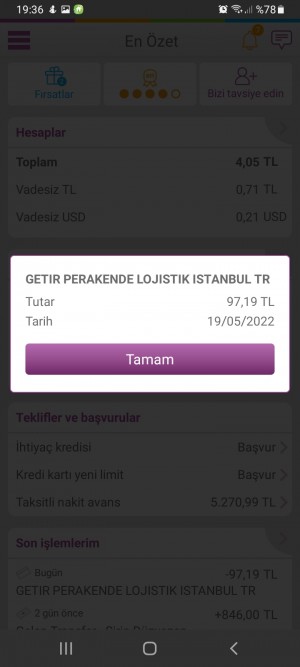 Getir Sipariş Gelmedi