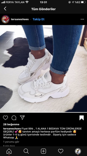 Tersaneshoes Sipariş Verdiğim Ayakkabı Farklı Geldi