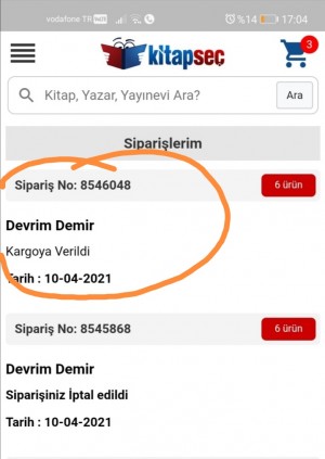 Kitapseç Siparişlerim Gelmedi